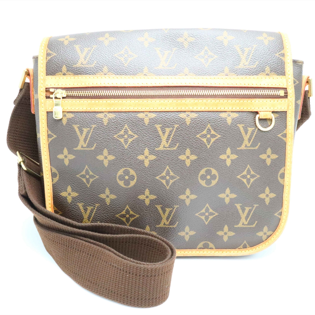 LOUIS VUITTON LV 路易威登 原花翻蓋信差包 Bosphore PM M40106 二手