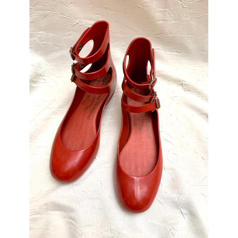 Vivienne Westwood + melissa 小紅鞋