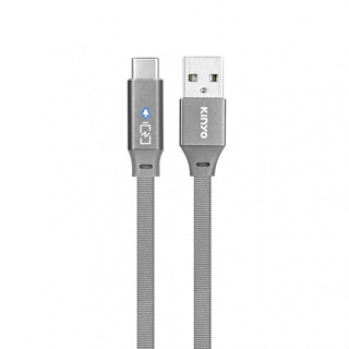 手機充電線》Type-C智慧變燈充電傳輸線USB-C907(2.4A充電線資料傳輸線USB充電線手機充電線手機線