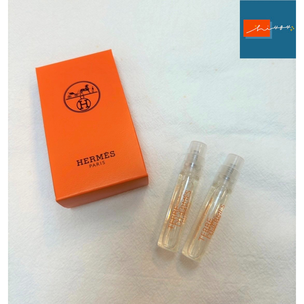 【Hermes】 愛馬仕 Terre d'Hermes Eau Givree大地冷冽之水淡香精2ml *2 HI 484