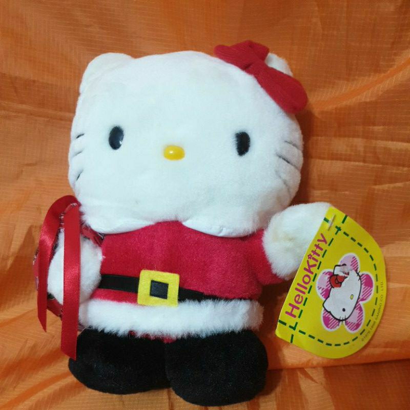 24- 凱蒂貓 1999年 聖誕節 聖誕老公公版本 懷舊 復古 早期 hello kitty 卡通 三麗鷗 節慶 娃娃