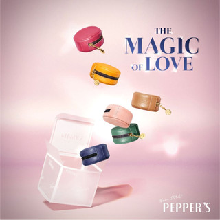 【She Selective-PEPPER'S】Doris 金錢鼠牛皮圓形零錢包