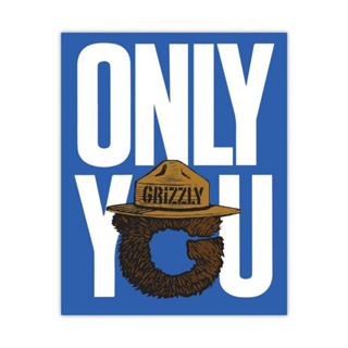 Grizzly Only You 貼紙 x 2張入《 Jimi 》