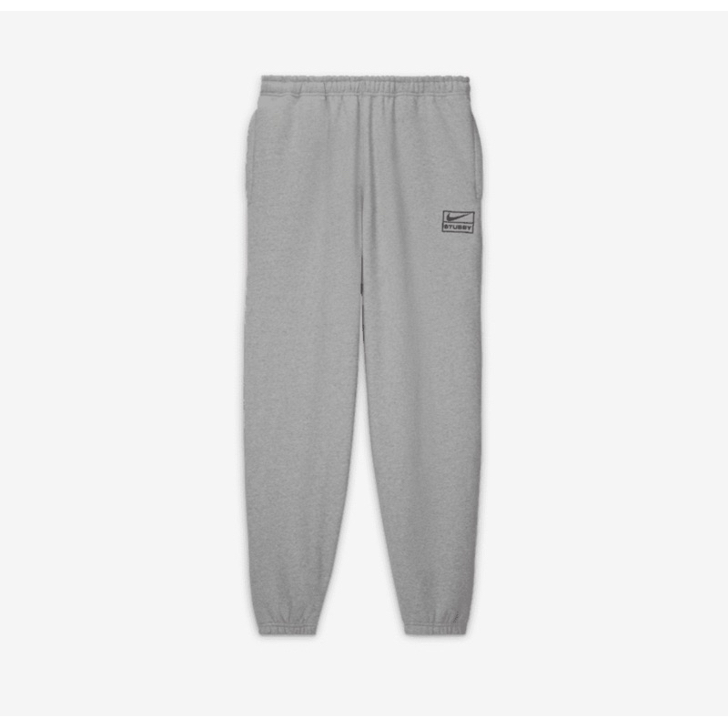Nike x stussy fleece pants 灰色運動褲 棉褲