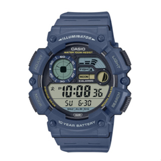 【KAPZZ】CASIO 大膽風格的多功能數位休閒錶 WS-1500WH-2A