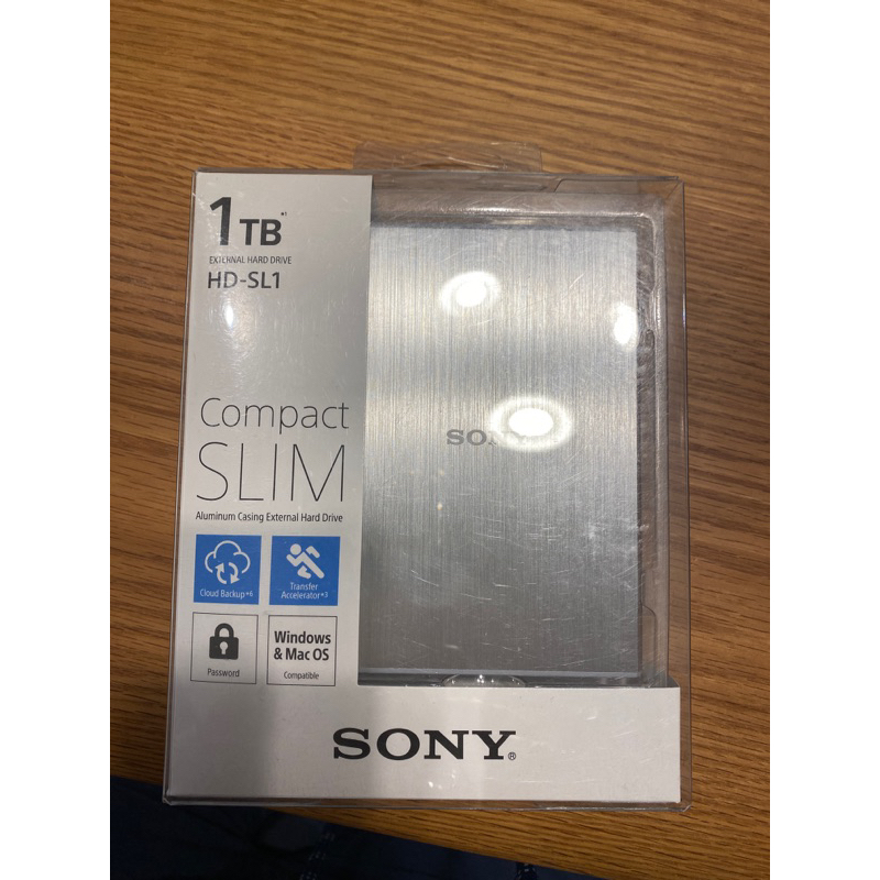 Sony HD-SL1, 1TB USB 3.1 全新盒裝