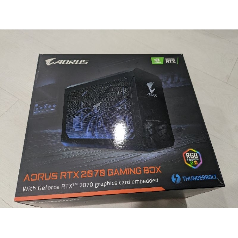 技嘉 Aorus RTX2070 Gaming Box Thunderbolt 外接顯示卡 顯卡盒 TB3 筆電 RGB