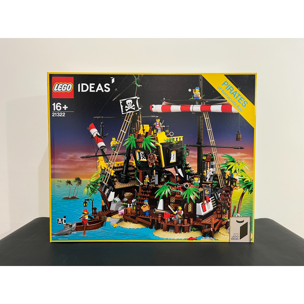 【河濱熊】(面交$7900)(現貨全新)LEGO 21322 海盜 梭魚灣海盜船(2020年絕版逸品)