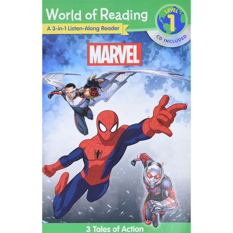 World of Reading 1: Marvel Marvel 3-in-1 Listen-Along Reader (World of Reading Level 1)/Marvel Book Group 文鶴書店 Crane Pub