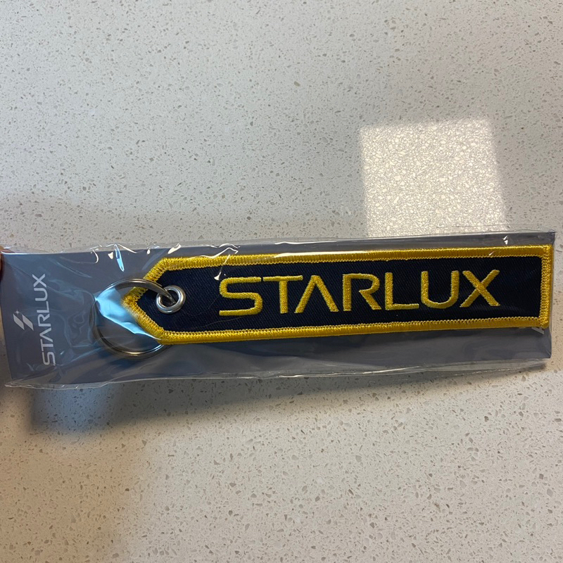 [全新］Starlux星宇航空A321neo/A350 XWB飛行飄帶鑰匙圈/灰底款&amp;黑色款