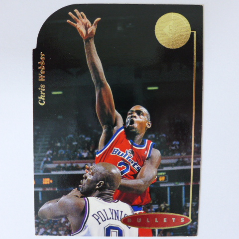 ~ Chris Webber ~名人堂/NBA球星/克里斯·韋伯 1995年SP.NBA切割特殊卡