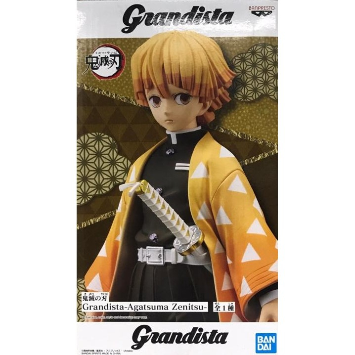 BANPRESTO 代理 景品 鬼滅之刃 Grandista 我妻善逸『妖仔玩具』 全新現貨