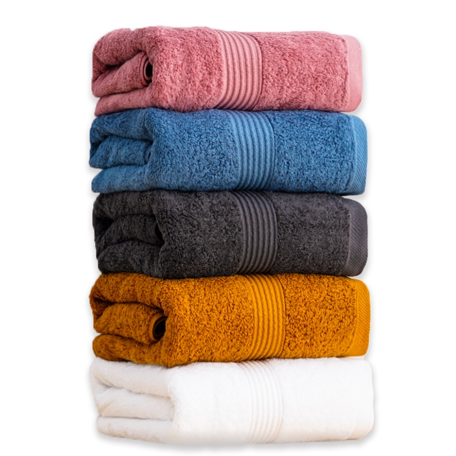【QIDINA】MIT歐風極緻厚感重磅彩色飯店浴巾-MS