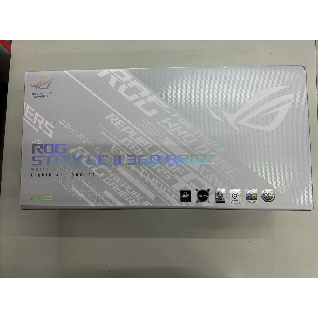 華碩 ROG STRIX LC II 360 ARGB WE 白龍二代