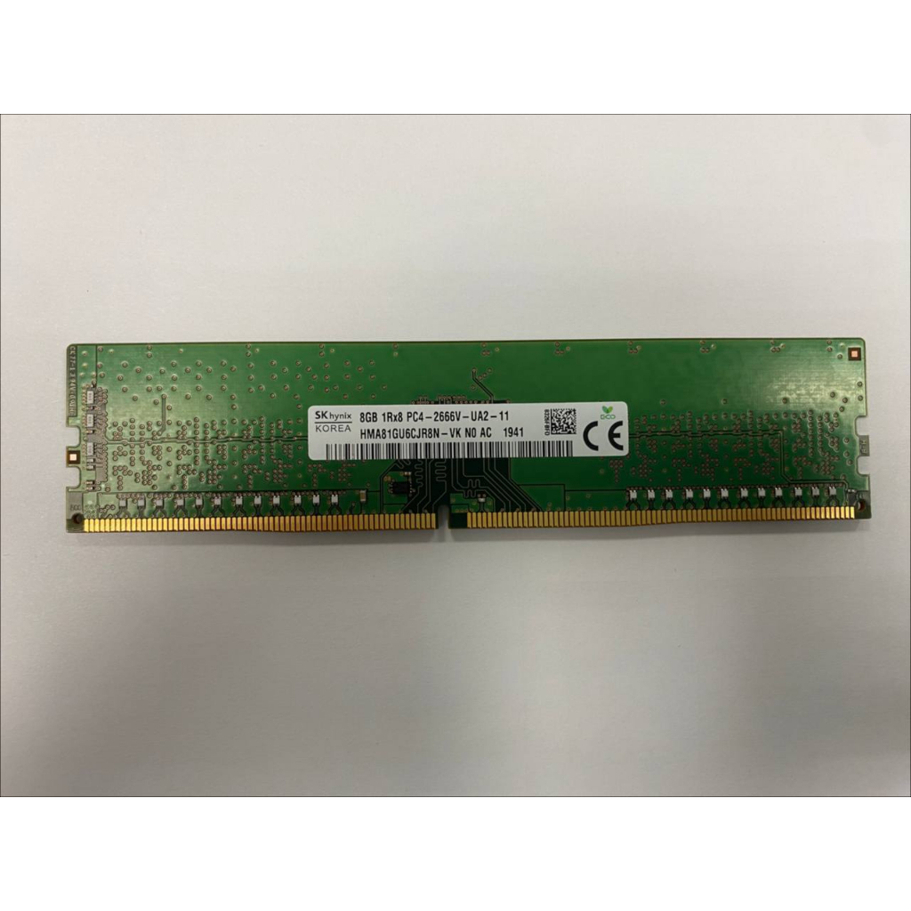 二手良品 海力士/三星 DDR4-2666 8G 記憶體