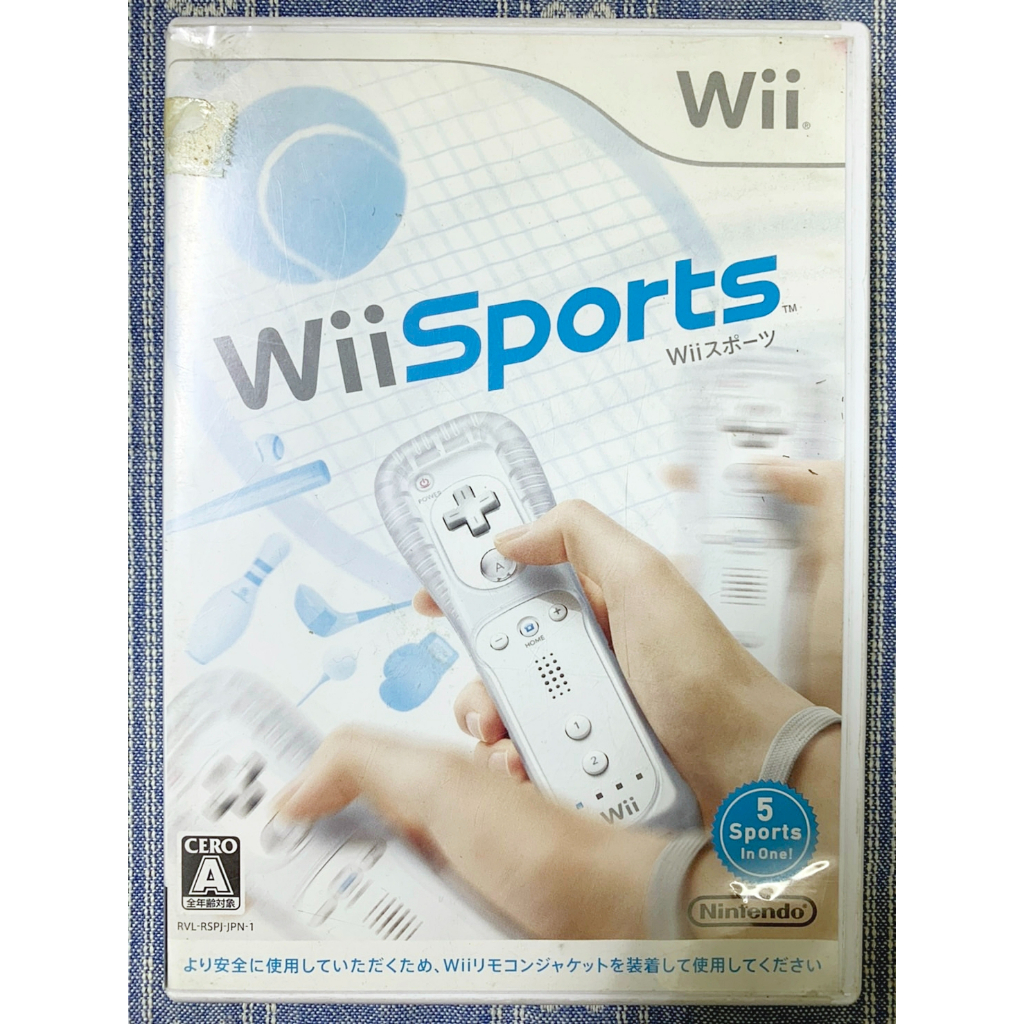 歡樂本舖 Wii 運動 SPORTS WiiU 主機適用 日版 A8/庫存品