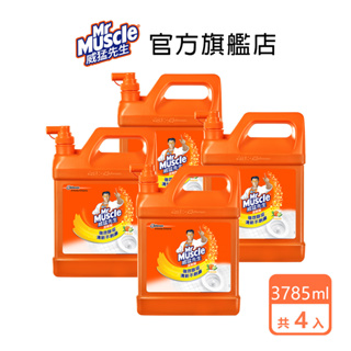 威猛先生 潔廁劑加崙桶-柑橘清香3785ml(4入/箱)-箱購組-官方直營