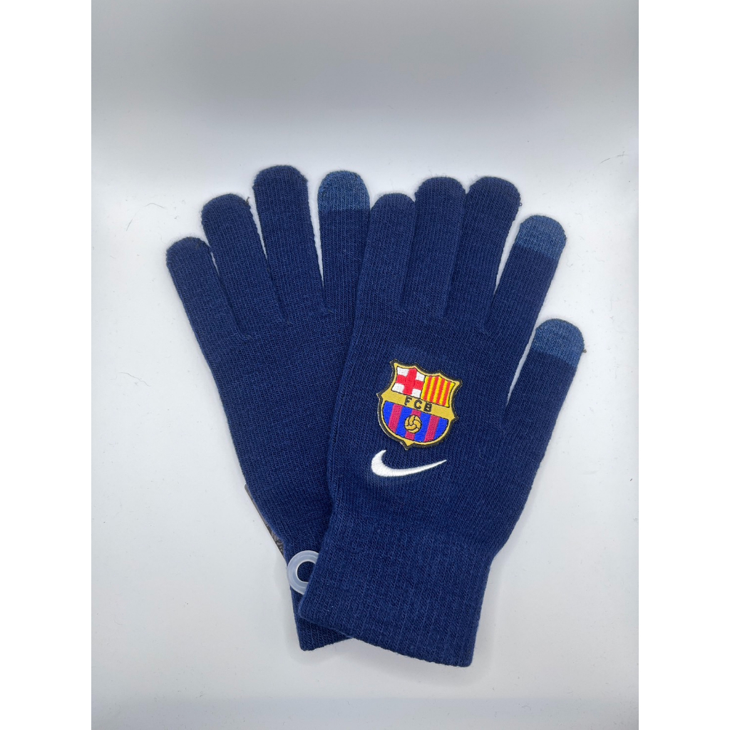 NIKE 西甲 歐冠 巴塞隆納 FCB 義甲 國際米蘭 針織保暖手套