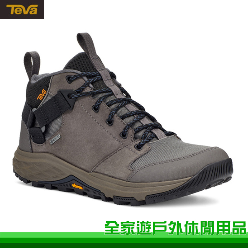 【全家遊戶外】TEVA 美國 男 Grandview GTX 高筒登山鞋 海軍藍/木炭灰 TV1106804NCHR