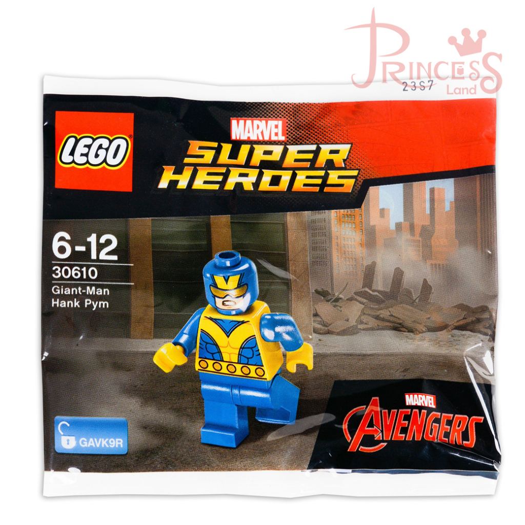 公主樂糕殿 LEGO 樂高 超級英雄 30610 絕版 蟻人初代蟻人 漢克 皮姆 14-4
