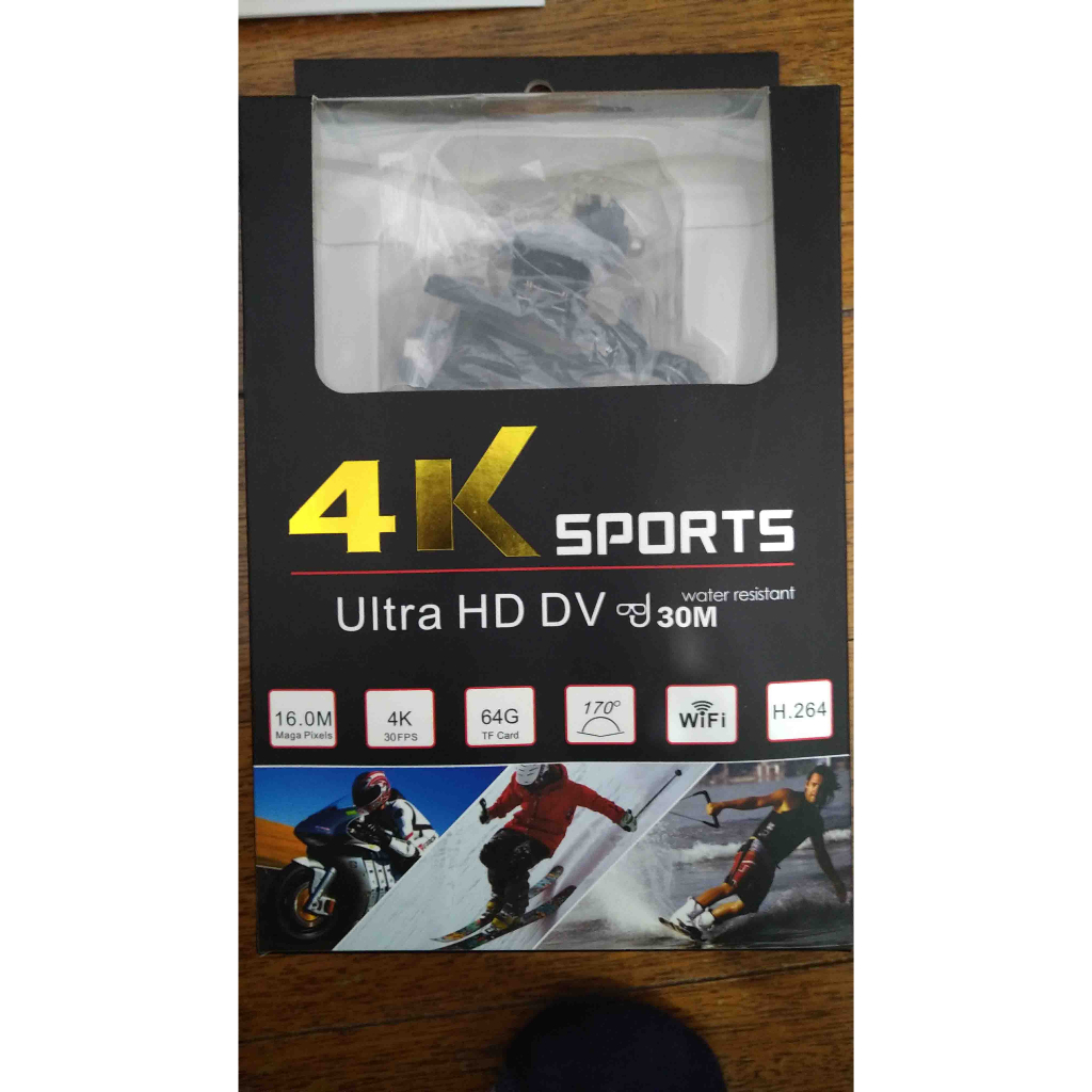 4K Sports Ultra HD DV - WiFi SPORTS CAM 運動攝影機