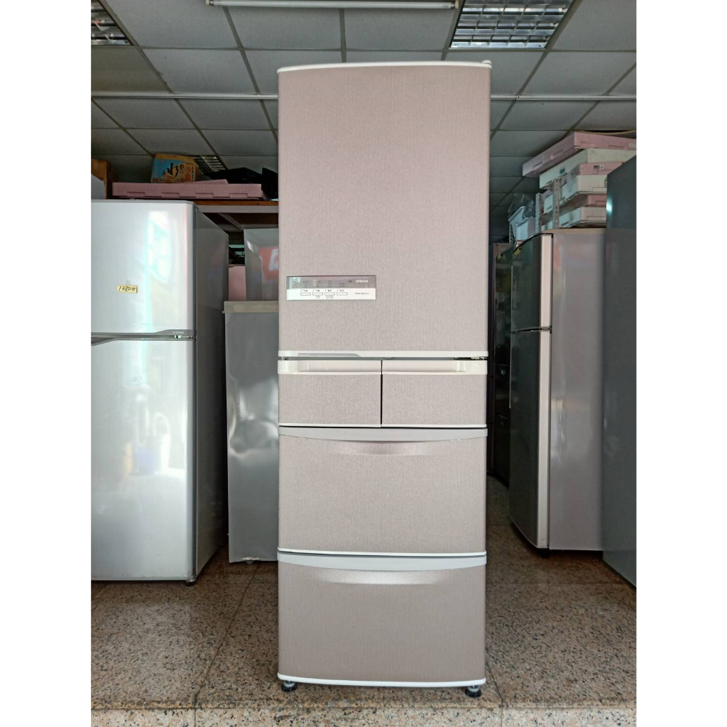 2004年製 日立 PAM 5ドア 415L ノンフロン冷凍冷蔵庫 自動製氷機付き 