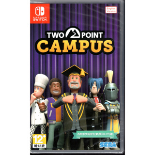 全新 Switch遊戲 NS 雙點校園 Two Point Campus 中文版/特典版
