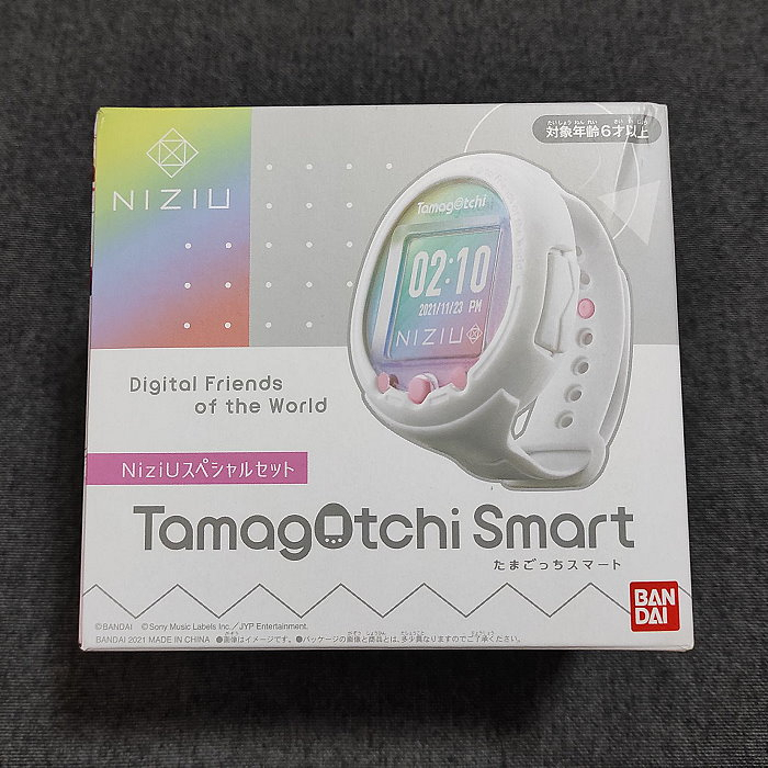 【全新僅拆檢】現貨 BANDAI 萬代 Tamagotchi Smart NiziU 塔麻可吉 25週年 白色手錶電子機