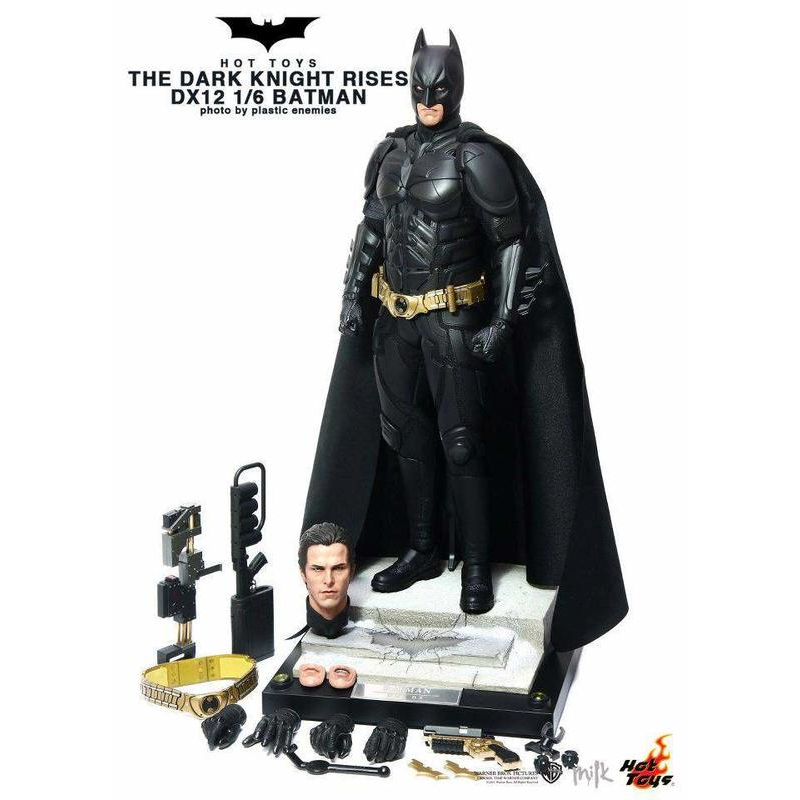 【免運】全新現貨 Hot Toys DX12 黑暗騎士 黎明昇起 蝙蝠俠 布魯斯韋恩 運輸箱 HT 1/6 人偶 野獸國