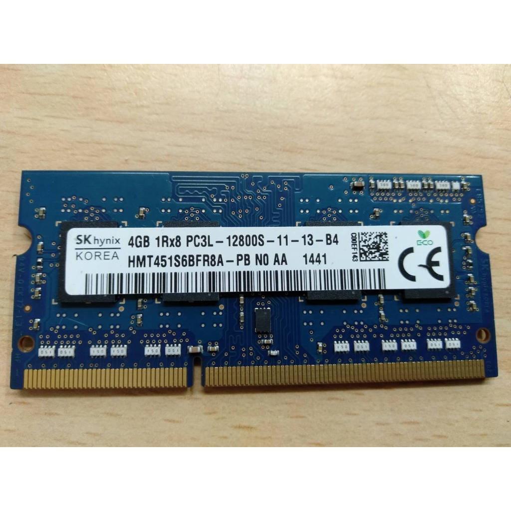 二手 海力士 SK HYNIX DDR3  4GB 1Rx8 PC3L-12800S 筆電記憶體