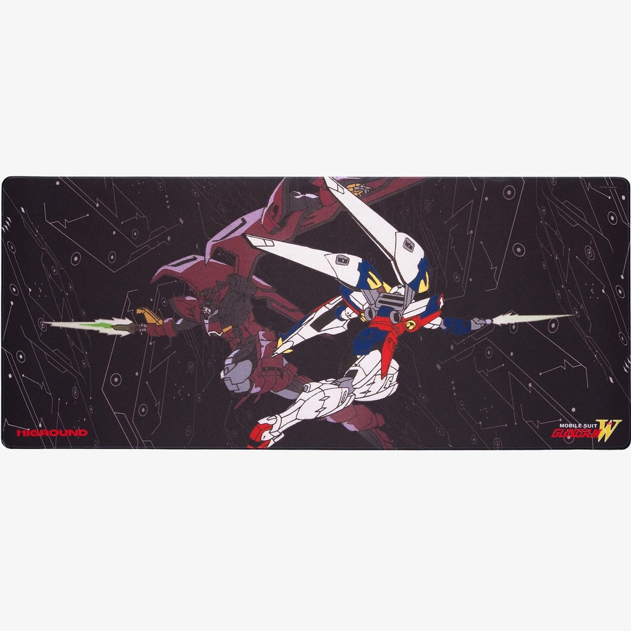 Higround x Gundam Wing Saber Mousepad Black/Red 滑鼠墊 XL 現貨