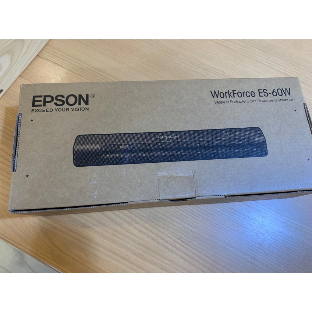 (二手)少用 功能正常 EPSON ES-60W 無線行動掃描器