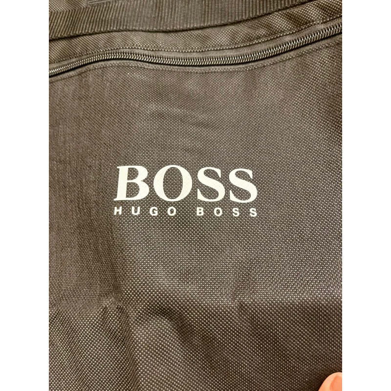 Hugo Boss 經典Logo大衣西裝收納防塵袋   衣物防塵袋 服裝摺疊防塵袋 正品 原廠西裝掛衣袋 防塵罩