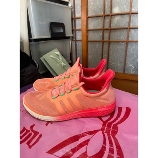 「 二手鞋 」 Adidas 女版運動休閒鞋 US7（粉色）117