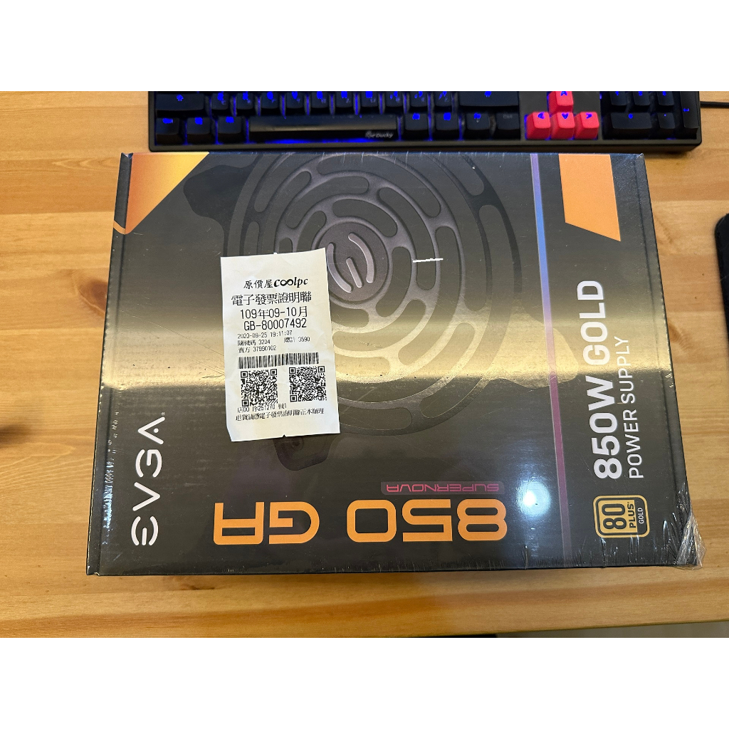 RMA品 全新未拆封 艾維克 EVGA 850 GA / 850W 80 PLUS 金牌 電源供應器