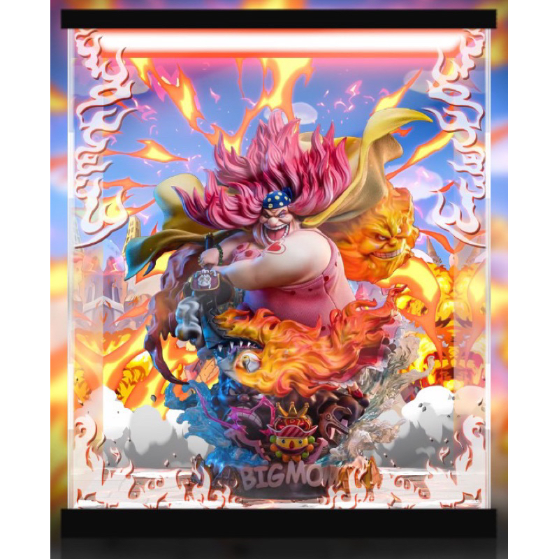 《Yao 挖寶趣》集美殿堂 航海王 四皇大媽 夏洛特·玲玲 GK雕像 專用展示盒