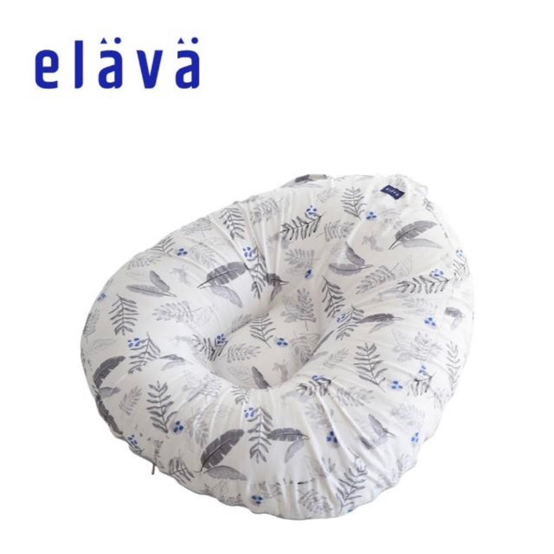 (二手）Elava韓國 多功能甜甜圈互動枕/睡窩/哺乳枕/兒童沙發 枕芯+枕套