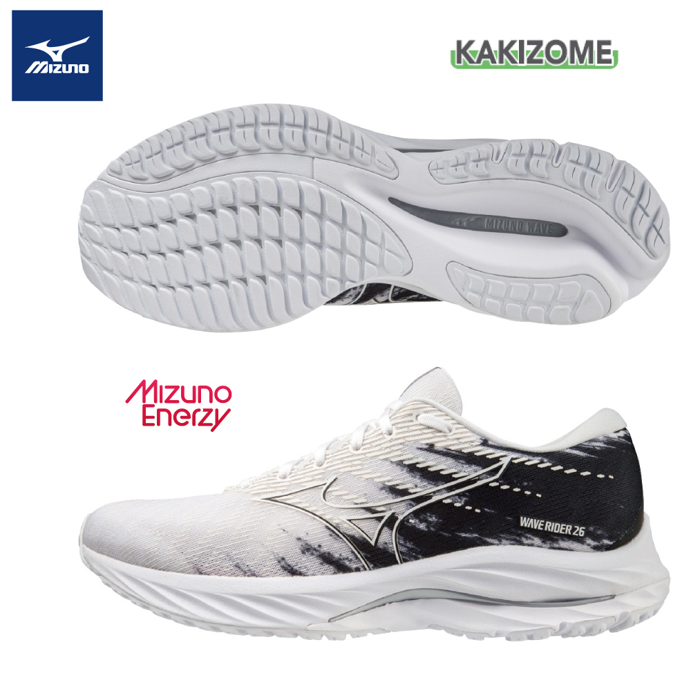 【美津濃MIZUNO】WAVE RIDER 26 KAKIZOME 一般型男女款慢跑鞋 J1GC220801