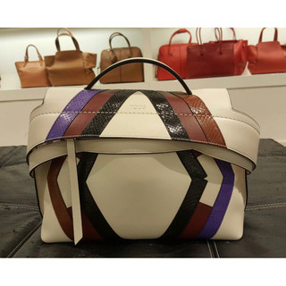 💋TOD’S💋WAVE BAG-SMALL牛皮手提兩用包