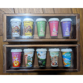 2021 CITY CAFE 咖啡杯橡皮擦收藏組 (8款) / 一組 A款/B款 全新 現貨