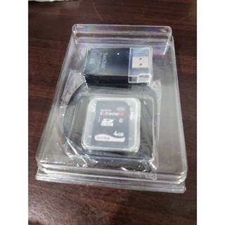SanDisk Extreme III 4GB SDHC 記憶卡附讀卡機及保護套