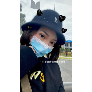KANGOL 絨毛 鐘型帽漁夫帽