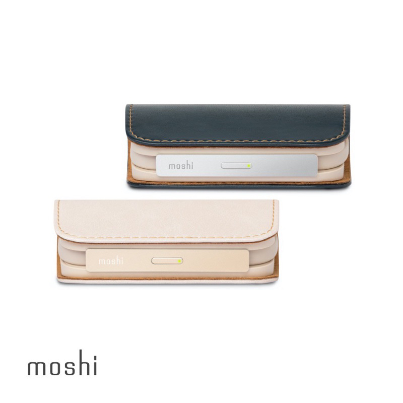 二手極新 Moshi IonGo 5K 帶線行動電源 (USB及Lightning雙充電線，iPhone 充電專用)