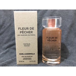 Karl Lagerfeld Fleur de Pecher 桃色時尚女性淡香精tester 100ml