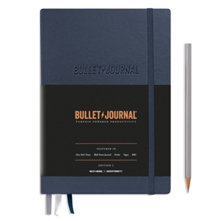 德國𝐋𝐄𝐔𝐂𝐇𝐓𝐓𝐔𝐑𝐌𝟏𝟗𝟏𝟕 Bullet Journal 子彈日記/子彈筆記本 A5／硬皮／藍／點狀／第二代