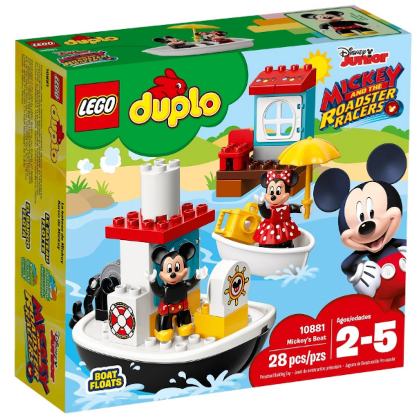 樂高 得寶 10881 迪士尼 米尼汽船 ｜LEGO duplo 10881 Mickey's Boat