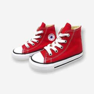 CONVERSE ALL★STAR 小童鞋 紅色高統 帆布鞋 基本款 15.5cm