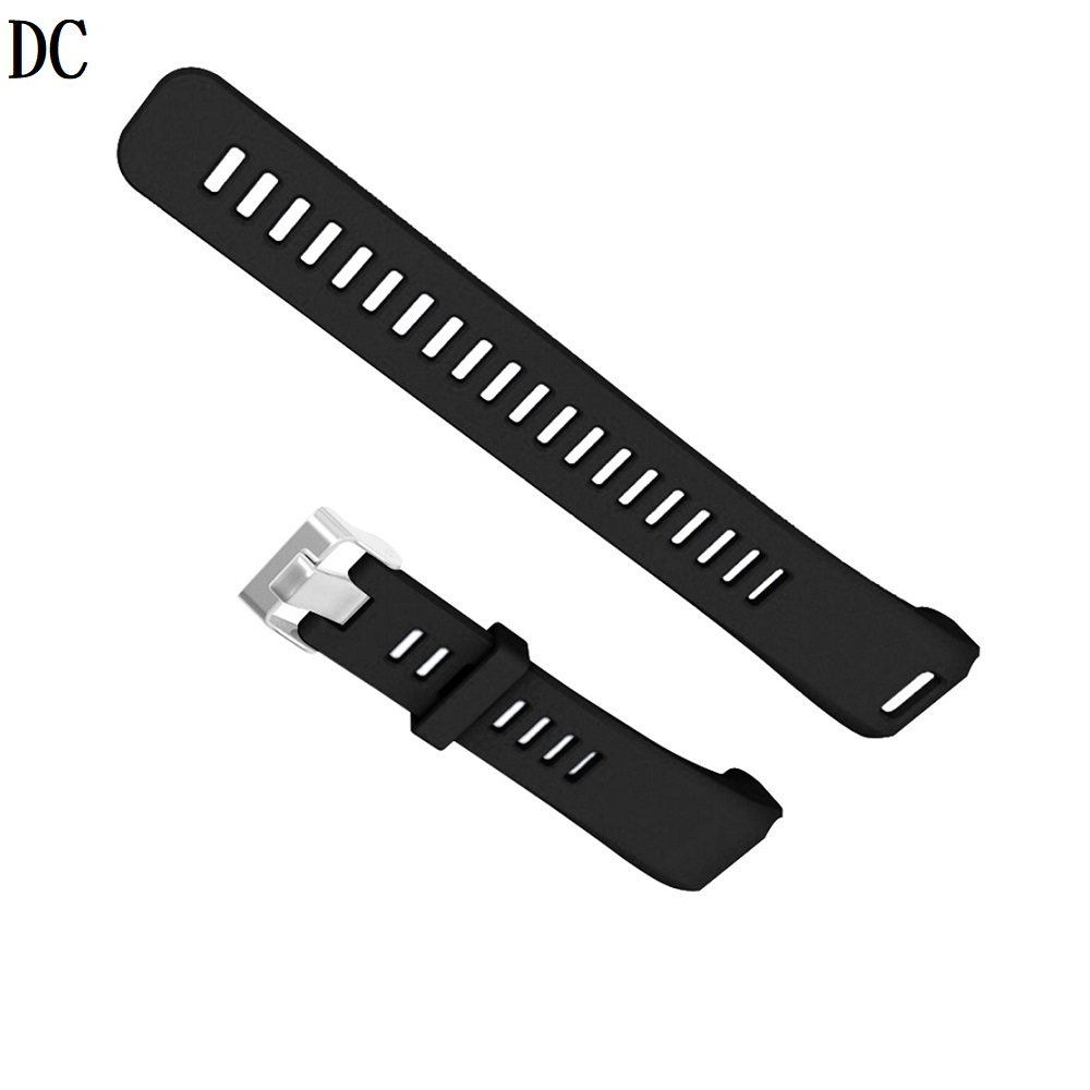DC【矽膠錶帶】佳明 Garmin vivosmart HR 智慧 智能 錶帶寬度20mm 手錶 替換純色 運動腕帶