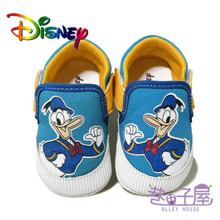 DISNEY迪士尼 童鞋 唐老鴨 雙黏貼 運動鞋 休閒鞋 [120275] 藍 MIT台灣製造【巷子屋】