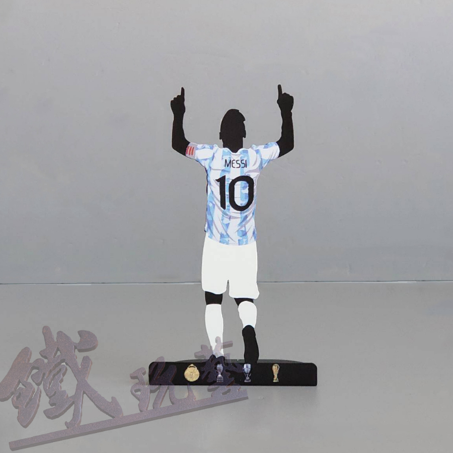 阿根廷足球明星 創意擺飾 Messi 梅西 生日禮物 公仔